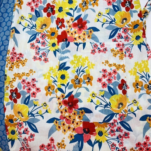 The Company Store Cotton‎ Floral Voile Womens Kimono Robe XL/XXL | Lightweight - Picture 7 of 11